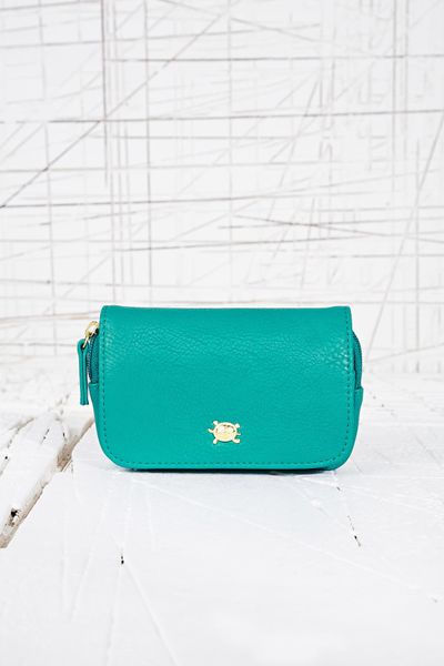 Urban Outfitters Turtle Wallet in Teal in Green (Turquoise) | Lyst
