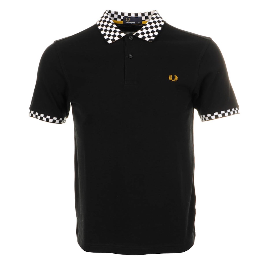 fred perry checkered shirt