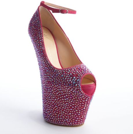 designer hot pink heels