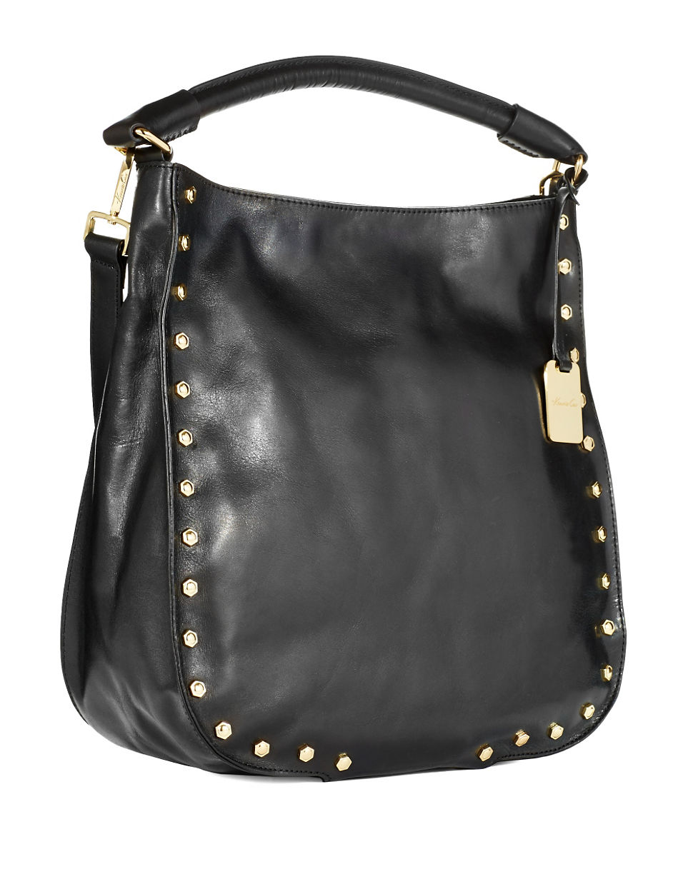 Cole Stud Sense Hobo Bag in Black Lyst