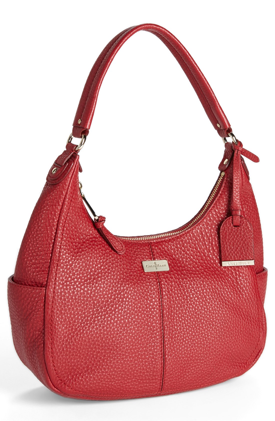 cole haan red handbag