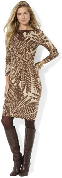  - lauren-by-ralph-lauren-brown-featherprint-boatneck-dress-product-1-15397811-389140163_large_flex
