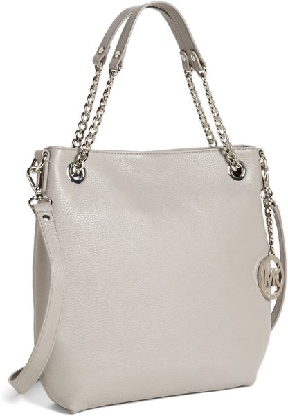 michael kors pearl grey tote