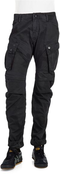 black camo cargo pants