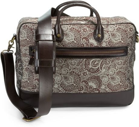 robert graham leather briefcase