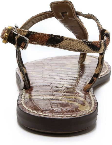 sam edelman leopard gigi sandals