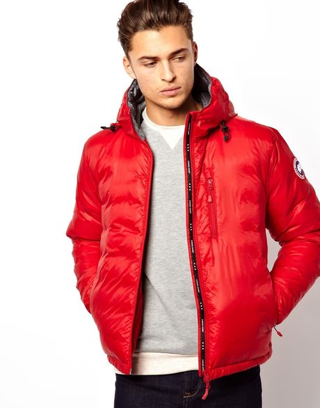 canada goose jackets red