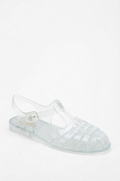 Urban Outfitters Bc Footwear X Uo Jelly Fisherman in Silver | Lyst