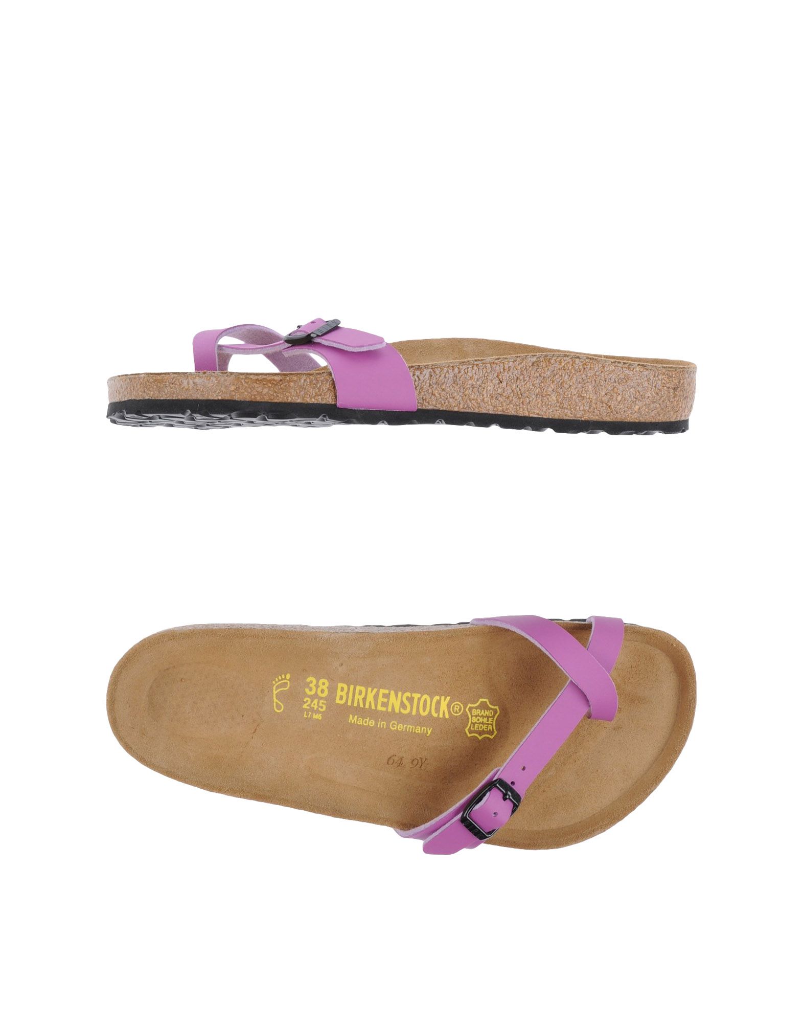 Birkenstock Flip Flops in Purple (Light purple) Lyst