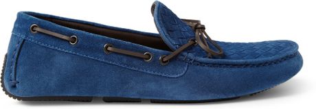 blue bottega veneta shoes