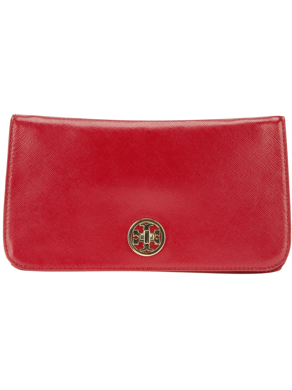 tory burch clutch red