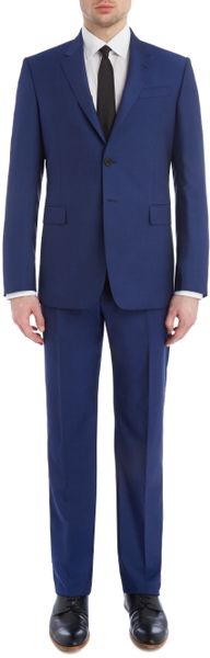 Paul Smith Byard Wool Mohair Slim Fit Suit In Blue For Men Bright Blue Lyst