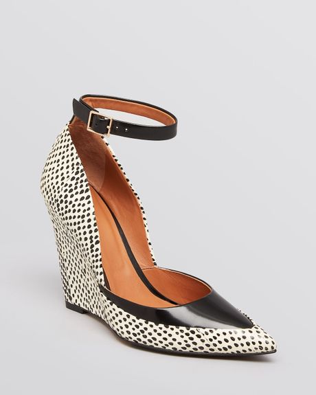 pointy wedge heels