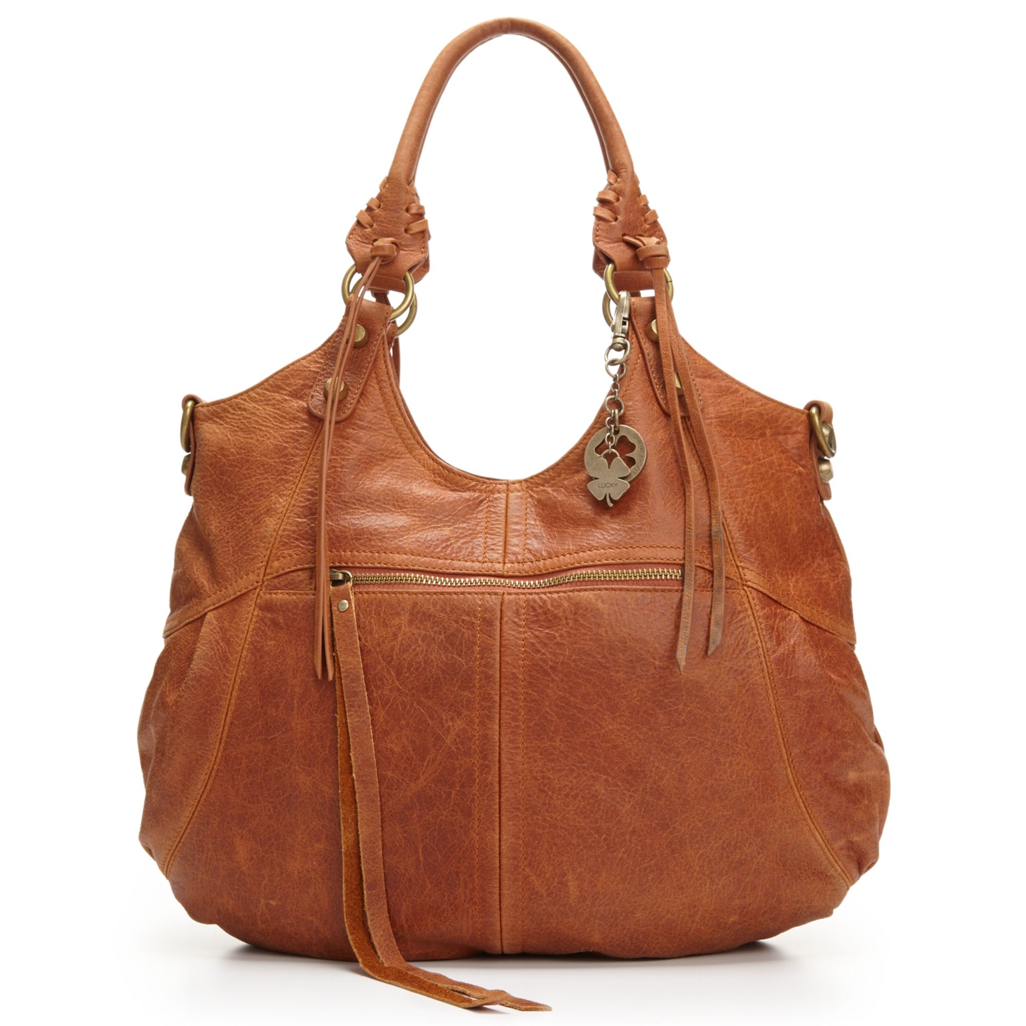 Lucky Brand Knots Landing Tote in Brown Lyst
