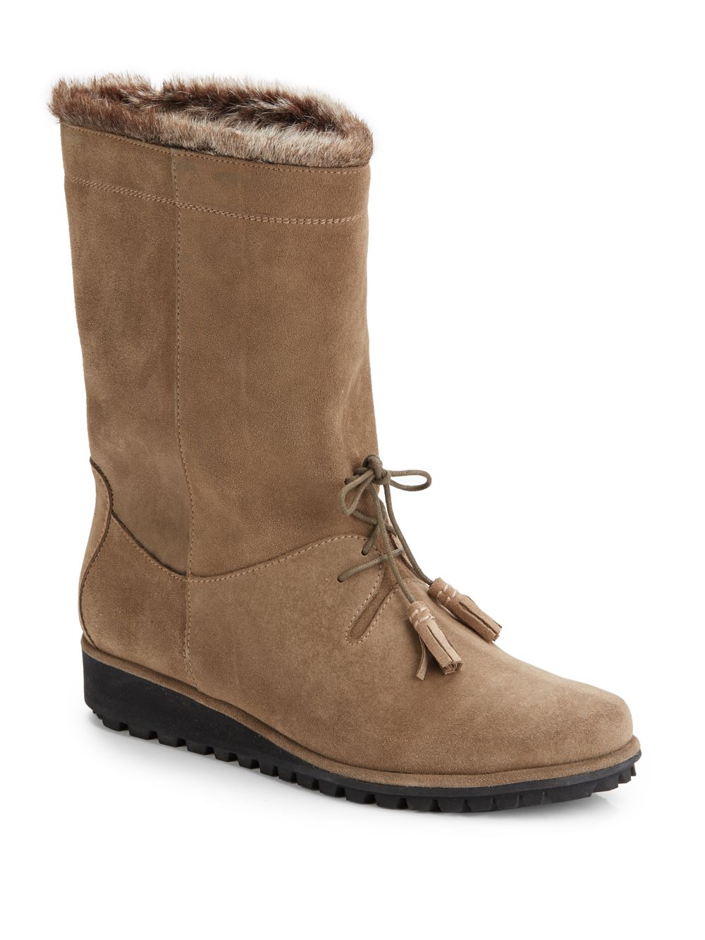 stuart weitzman beige boots