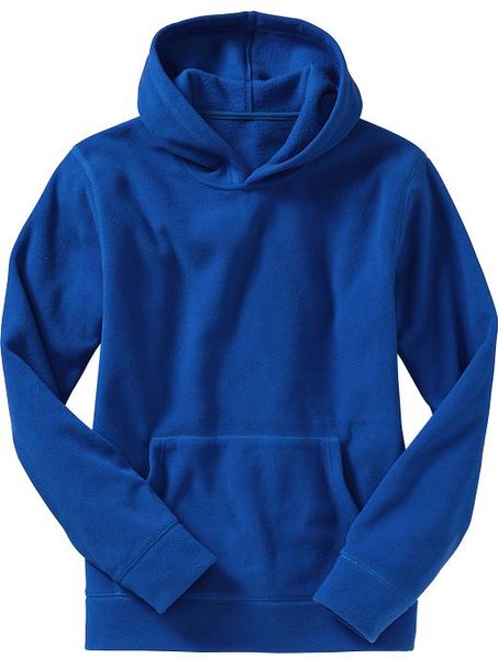 Old Navy Performance Fleece Pullover Hoodies in Blue for Men (Blue ...