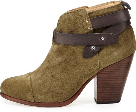 ankle boots olive