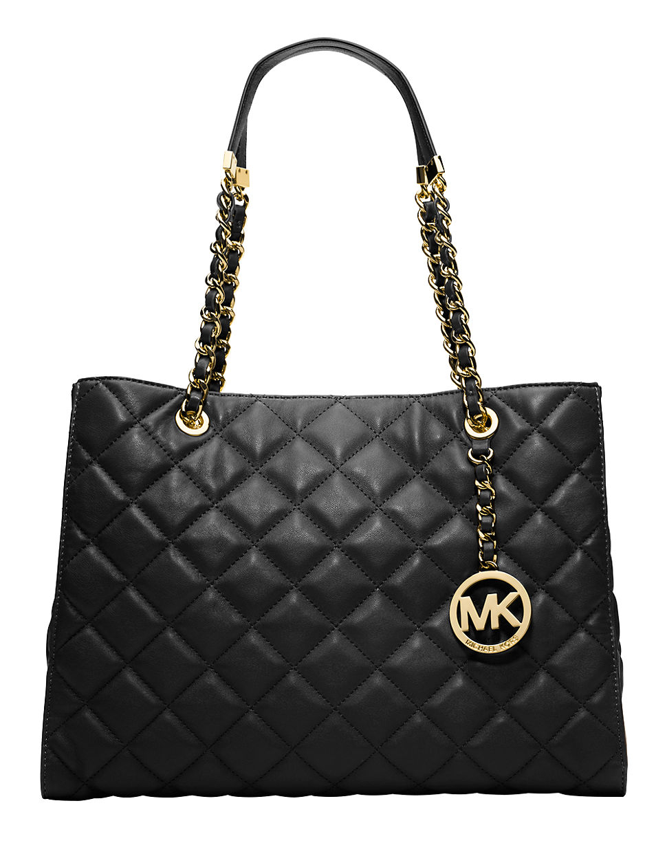 michael kors susannah quilted tote