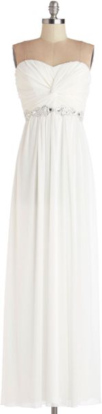 Modcloth Never Spin Better Dress in White - Lyst