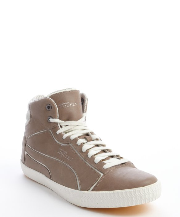 puma white brown