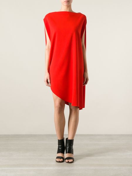 Calvin Klein Oversized Dress in Red (yellow orange) Calvin Klein Oversized Dress in Red (yellow orange)