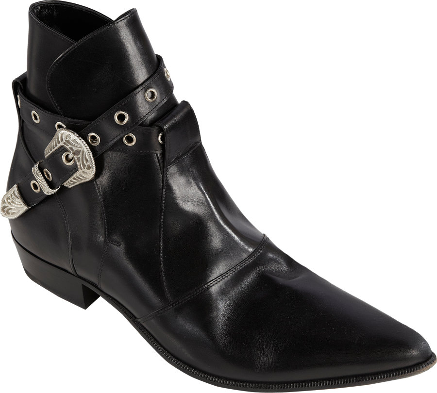 mens western style ankle boots