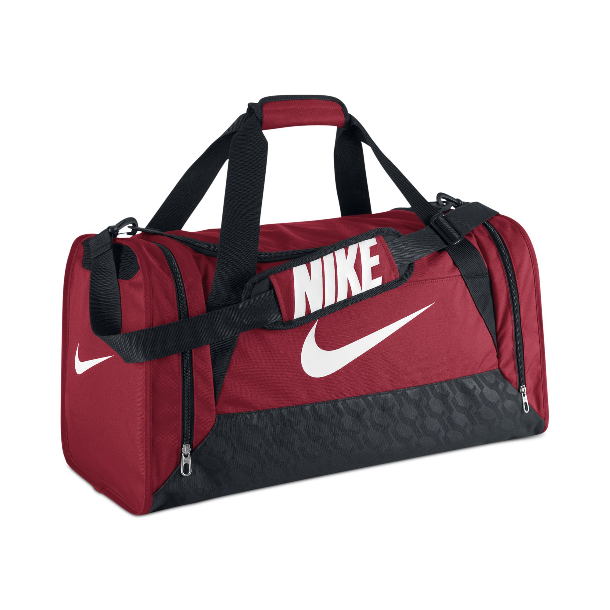 Nike Brasilia 6 Medium Duffle Bag in Red for Men | Lyst
