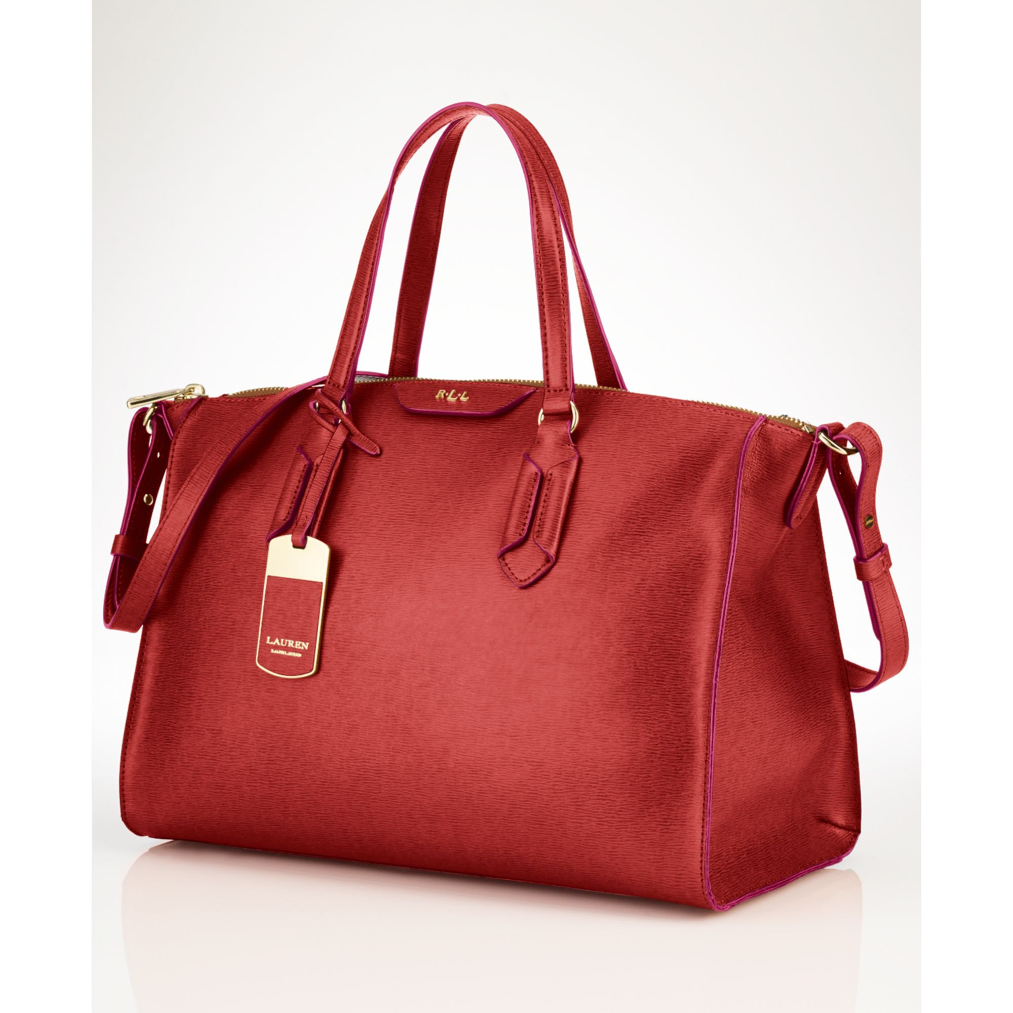 Ralph Lauren Red Purse Macys For Sale