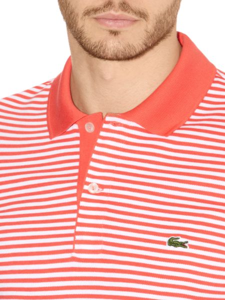 red striped polo