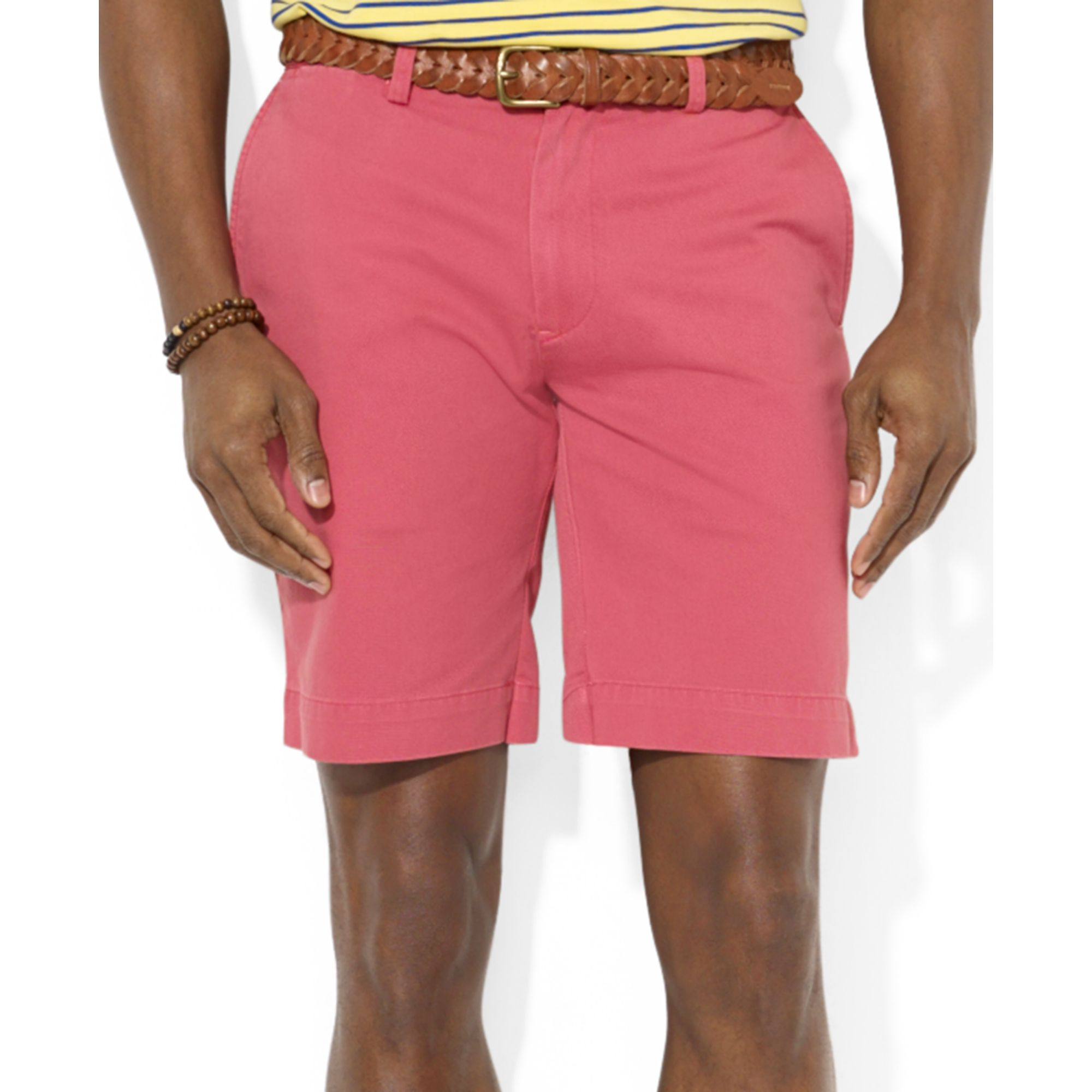 Ralph Lauren Polo Classicfit Chino Shorts in Red for Men (Nantucket Red) | Lyst