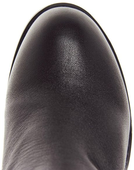 Messeca Aubrey Mid Heel Boots in Black (Navyblack) | Lyst