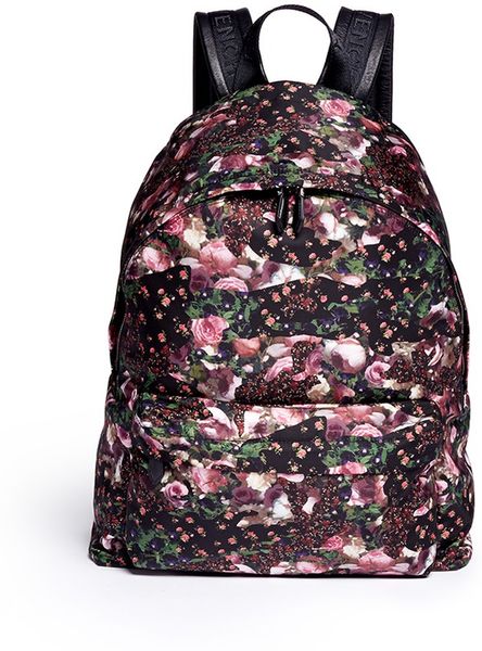 givenchy floral backpack