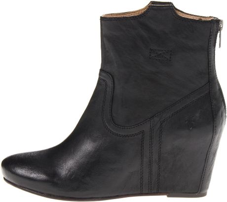 frye wedge bootie