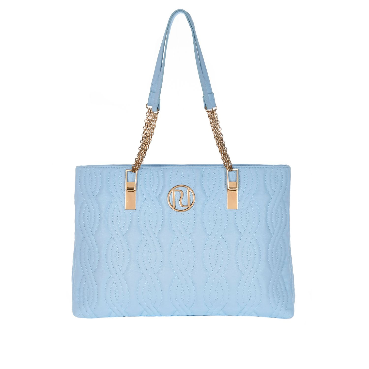 the tote bag blue