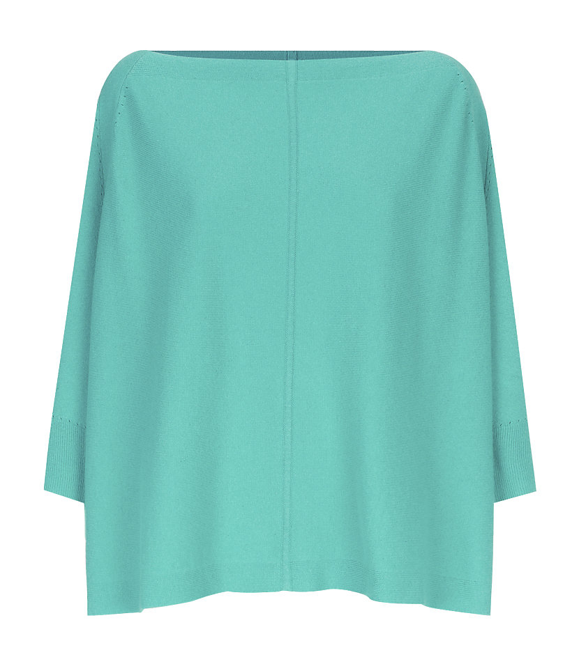 Juicy Couture Cashmere Poncho in Green | Lyst