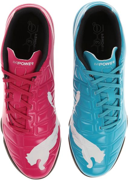 puma evopower 1.3 kids purple