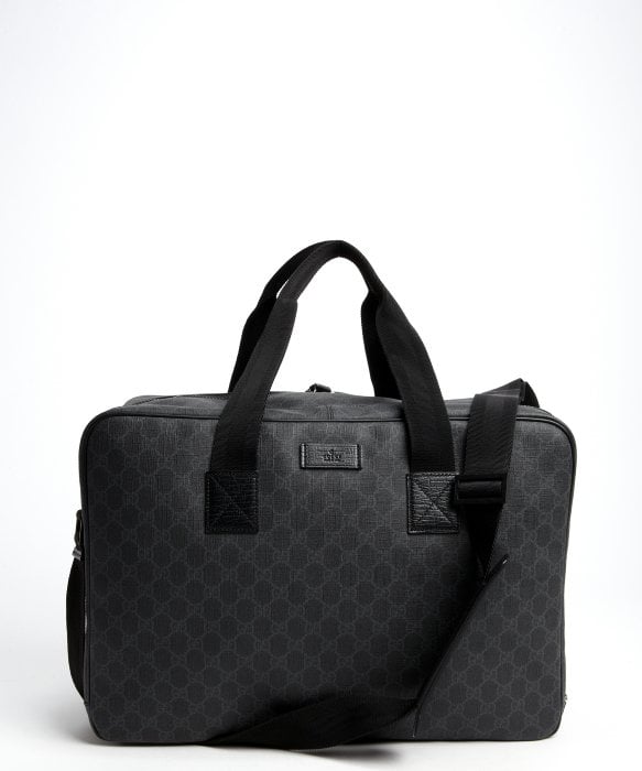 grey gucci man bag