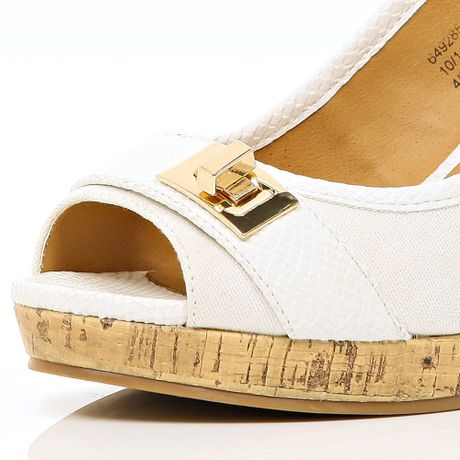 river island sling back
