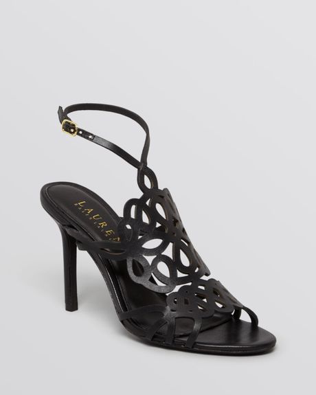 Lauren By Ralph Lauren Sandals Exclusive Isabella High Heel in Black ...