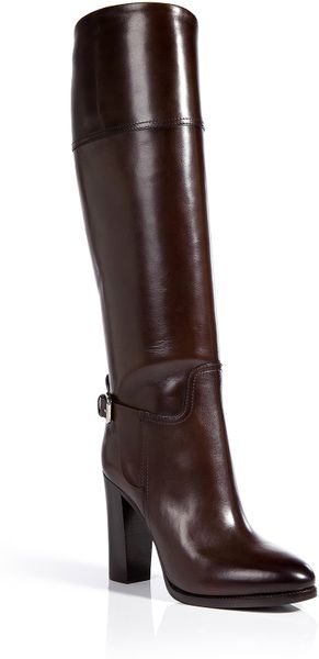 ralph lauren womens leather boots