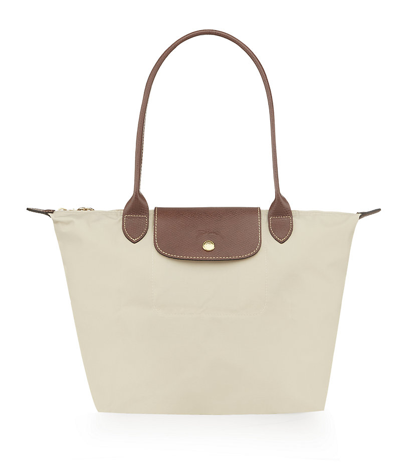 Longchamp Le Pliage Small Shoulder Bag in Gray (Stone) Lyst