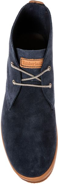timberland blue chukka