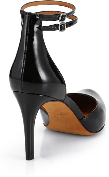 marc jacobs black patent leather shoes