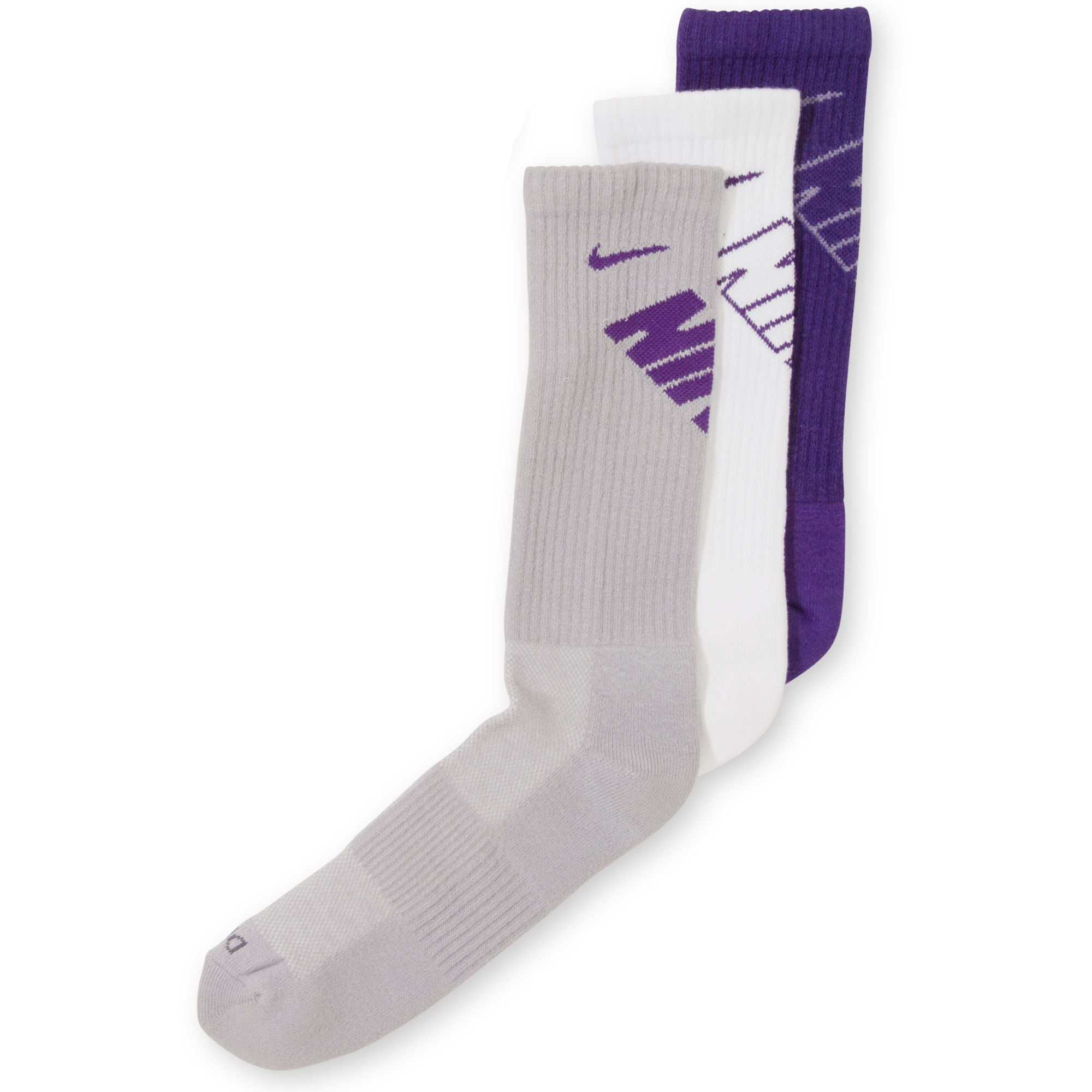 Nike Ultimatum Drifit Crew Socks 3pack in Multicolor for Men (Purple