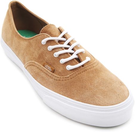 tan vans suede