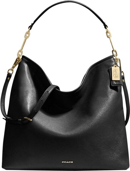 Coach Madison Hobo Bag in Black