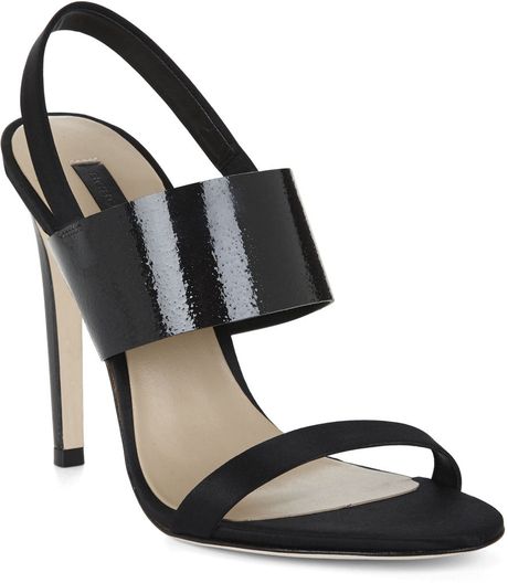Bcbgmaxazria Jash High-Heel Slingback Dress Sandal in Black | Lyst