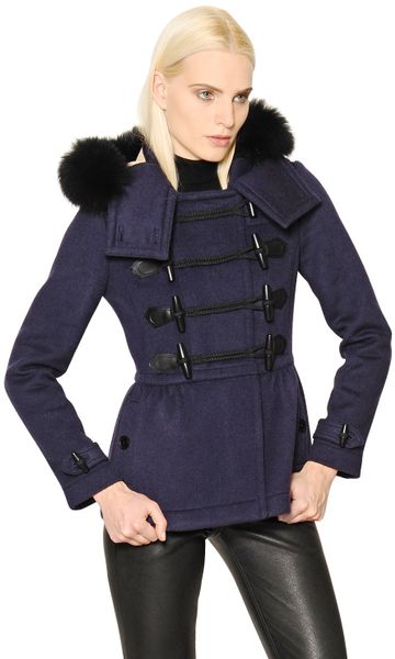 burberry blackwell wool duffle coat