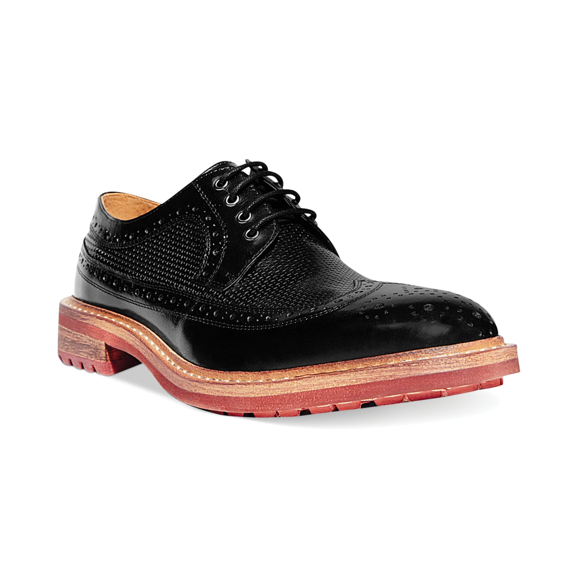 steve madden black oxford shoes
