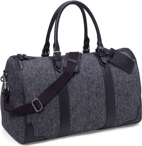 brooks brothers leather duffle